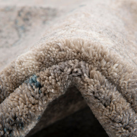 Gray 6' x 6' Salzburg Round Area Rug