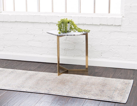 Gray 2' x 6' 1 Salzburg Runner Area Rug