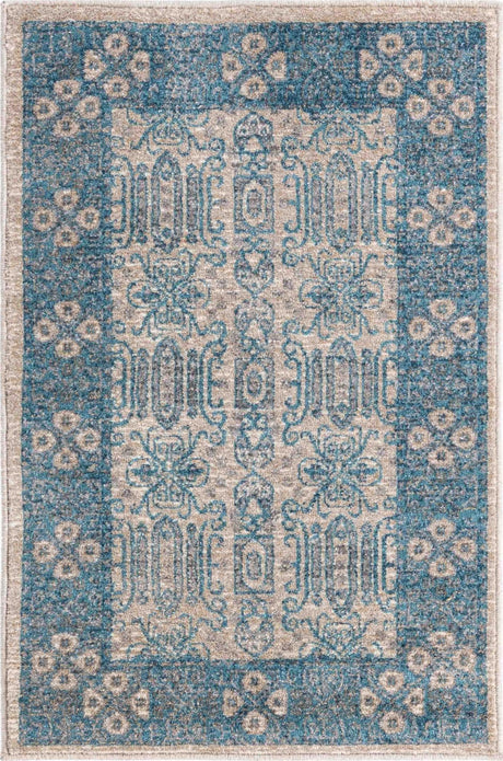 Beige 2' x 3' 1 Salzburg Rectangle Area Rug