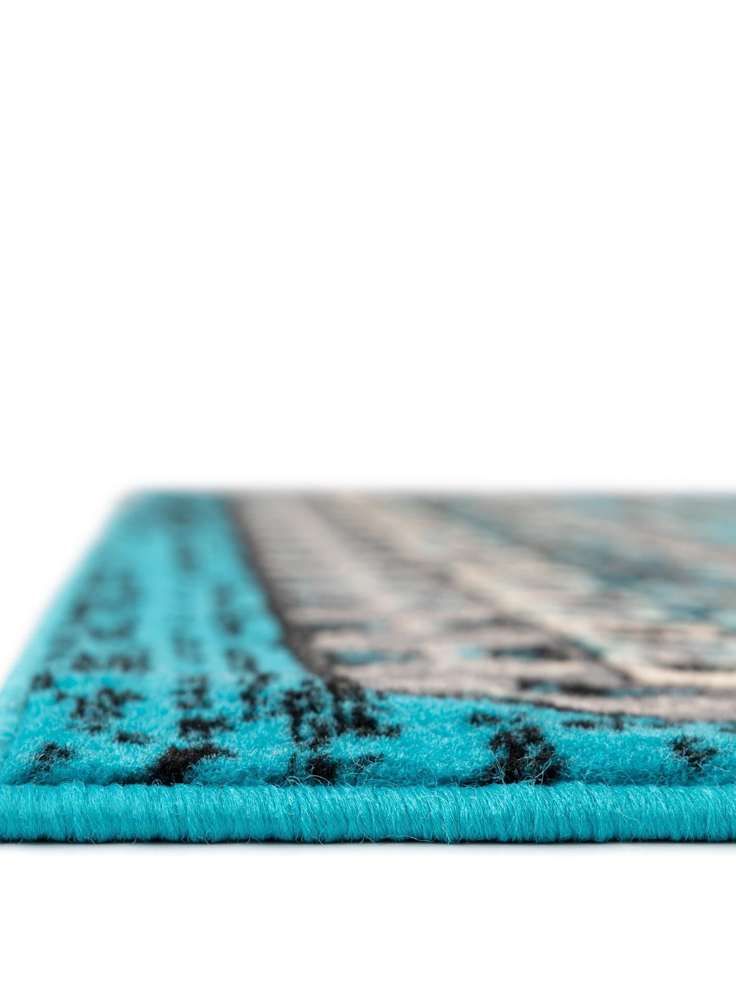Turquoise 7' 10 x 10' Taftan Rectangle Area Rug