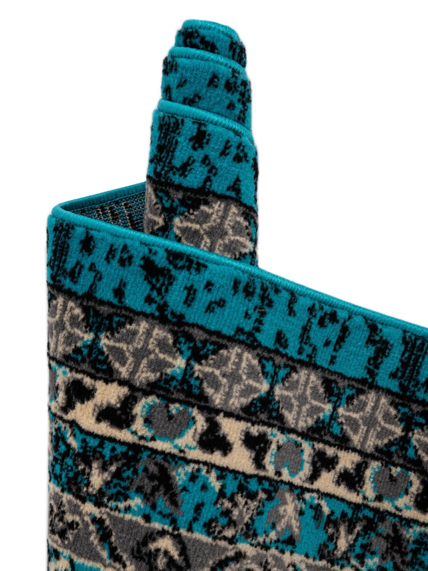 Turquoise 10' x 13' 1 Taftan Rectangle Area Rug