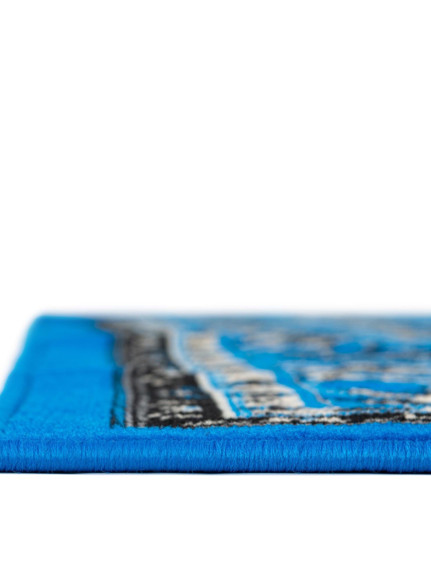 Dark Blue 10' x 13' 1 Sialk Hill Rectangle Area Rug 100% Polypropylene Durable Easy Clean Classic Traditional Design Carpet for Interior Design for Sale at Rug Engine