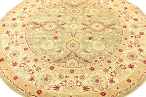 Light Green 6' 1 x 6' 1 Edinburgh Round Rug