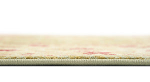 Light Green 8' x 8' Edinburgh Square Area Rug 100% Polypropylene Easy Clean With Cotton Backing Traditional Classic Design Carpet for Living, Dining Room, Office for Sale at Rug Engine