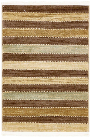 Brown 2' x 3' 1 Fars Rectangle Area Rug 100% Polypropylene Unique Traditional Carpet for Classical Living, Dining Room & Office Spaces for Sale at Rug Engine