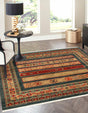 Blue 8' x 8' Fars Square Area Rug 100% Polypropylene Unique Traditional Carpet for Classical Living, Dining Room & Office Spaces for Sale at Rug Engine