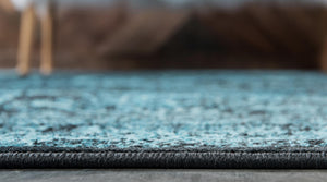 Black and Blue 2' x 3' 1 Imperial Rectangle Rug