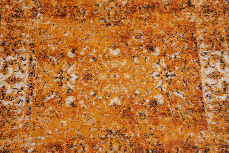 Terracotta and White 3' x 9' 10 Imperial Runner Area Rug 100% Polypropylene With Cotton Backing Traditional Vintage Distressed Design Carpet for Sale at Rug Engine
