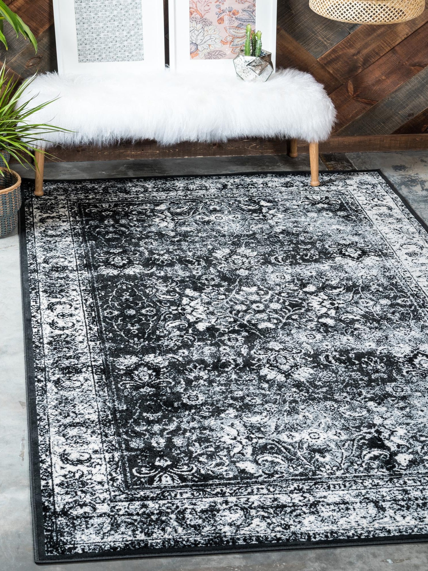 Light Gray 2' x 3' 1 Imperial Rectangle Area Rug 100% Polypropylene With Cotton Backing Traditional Vintage Distressed Design Carpet for Sale at Rug Engine