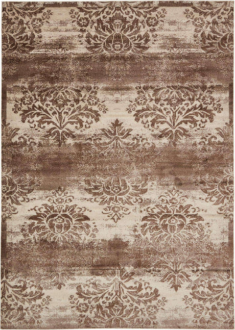 Dark Beige 8' x 11' 8 Rushmore Rectangle Area Rug 55% Polypropylene & 45% Polyester Durable Quality Carpet for Indoor Home Decorating for Sale at Rug Engine