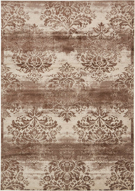 Dark Beige 7' 1 x 10' Rushmore Rectangle Area Rug 55% Polypropylene & 45% Polyester Durable Quality Carpet for Indoor Home Decorating for Sale at Rug Engine