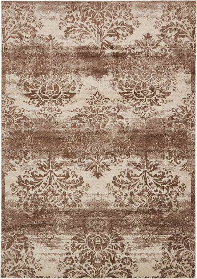 Dark Beige 7' 1 x 10' Rushmore Rectangle Area Rug 55% Polypropylene & 45% Polyester Durable Quality Carpet for Indoor Home Decorating for Sale at Rug Engine