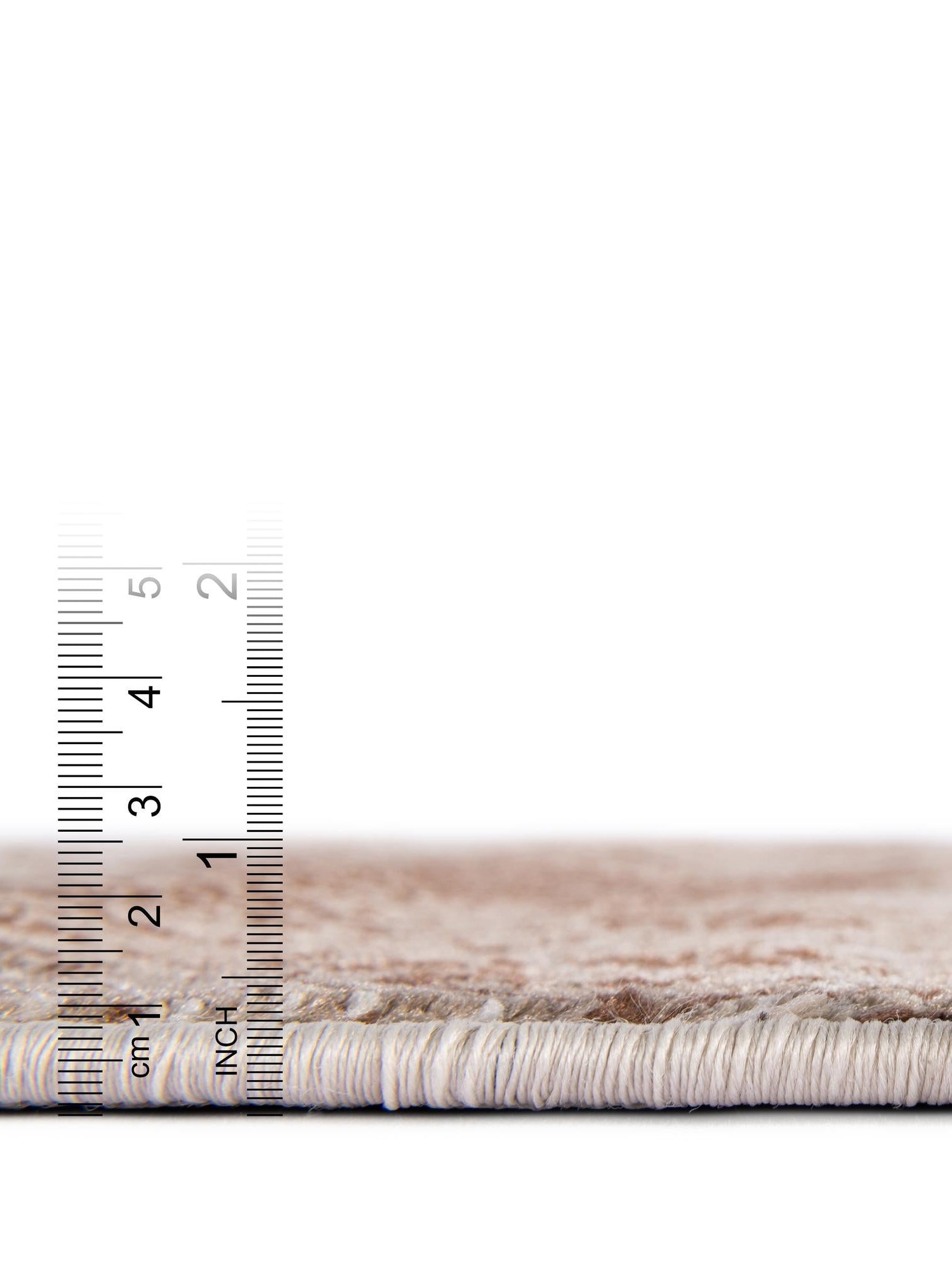 Dark Beige 4' x 6' Rushmore Rectangle Area Rug