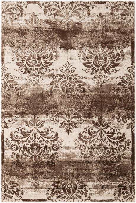 Dark Beige 5' x 8' Rushmore Rectangle Area Rug 55% Polypropylene & 45% Polyester Durable Quality Carpet for Indoor Home Decorating for Sale at Rug Engine