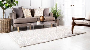 Snow White 5' 1 x 8' Rushmore Rectangle Rug