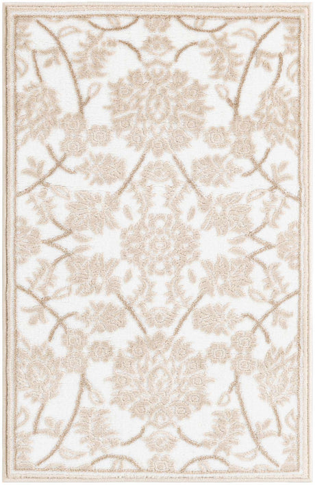 Snow White 2' x 3' 1 Rushmore Rectangle Area Rug 55% Polypropylene & 45% Polyester Durable Quality Carpet for Indoor Home Decorating for Sale at Rug Engine