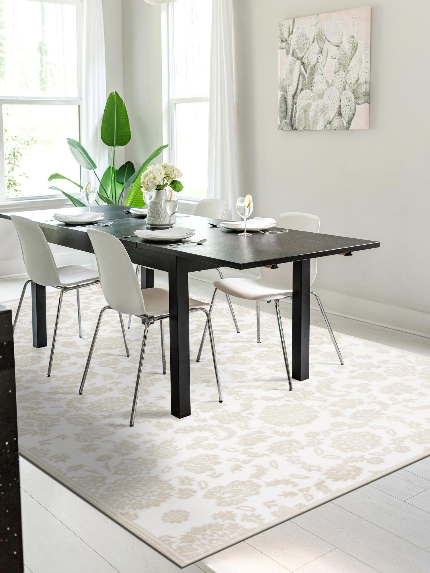White Brown 10' x 13' Rushmore Rectangle Area Rug 55% Polypropylene & 45% Polyester Durable Quality Carpet for Indoor Home Decorating for Sale at Rug Engine