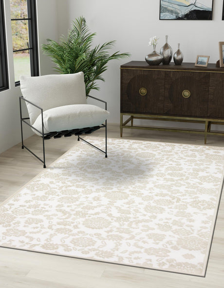 White Brown 10' x 13' Rushmore Rectangle Area Rug 55% Polypropylene & 45% Polyester Durable Quality Carpet for Indoor Home Decorating for Sale at Rug Engine