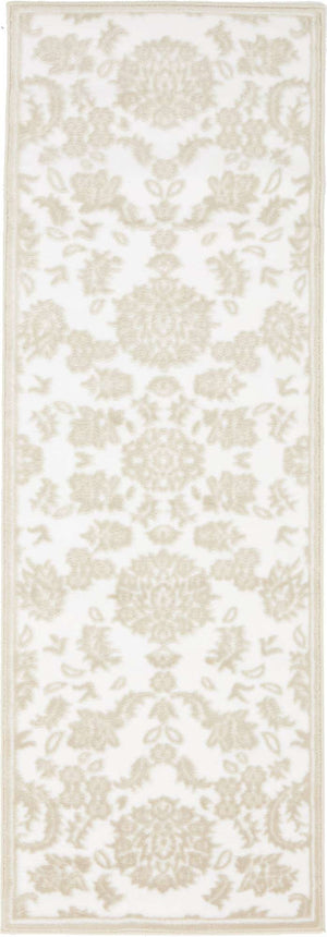 White Brown 2' x 6' 1 Rushmore Runner Area Rug 55% Polypropylene & 45% Polyester Durable Quality Carpet for Indoor Home Decorating for Sale at Rug Engine