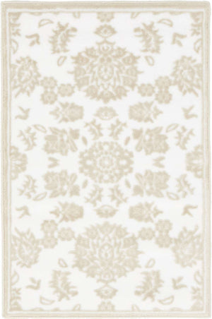 White Brown 2' x 3' 1 Rushmore Rectangle Area Rug 55% Polypropylene & 45% Polyester Durable Quality Carpet for Indoor Home Decorating for Sale at Rug Engine
