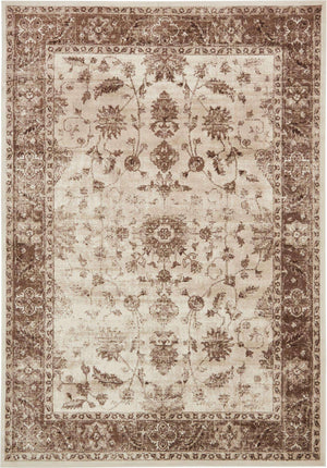Cream 10' x 13' 1 Rushmore Rectangle Area Rug 55% Polypropylene & 45% Polyester Durable Quality Carpet for Indoor Home Decorating for Sale at Rug Engine