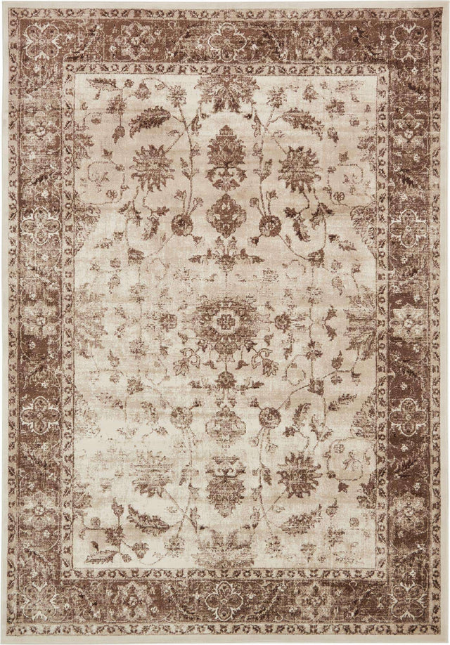 Cream 10' x 13' 1 Rushmore Rectangle Area Rug 55% Polypropylene & 45% Polyester Durable Quality Carpet for Indoor Home Decorating for Sale at Rug Engine
