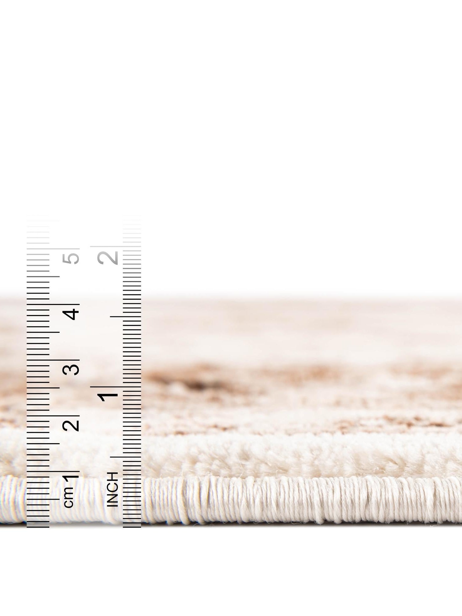 Cream 2' x 6' 1 Rushmore Runner Area Rug