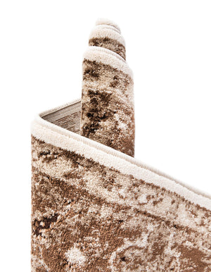 Cream 2' 7 x 12' Rushmore Runner Area Rug 55% Polypropylene & 45% Polyester Durable Quality Carpet for Indoor Home Decorating for Sale at Rug Engine