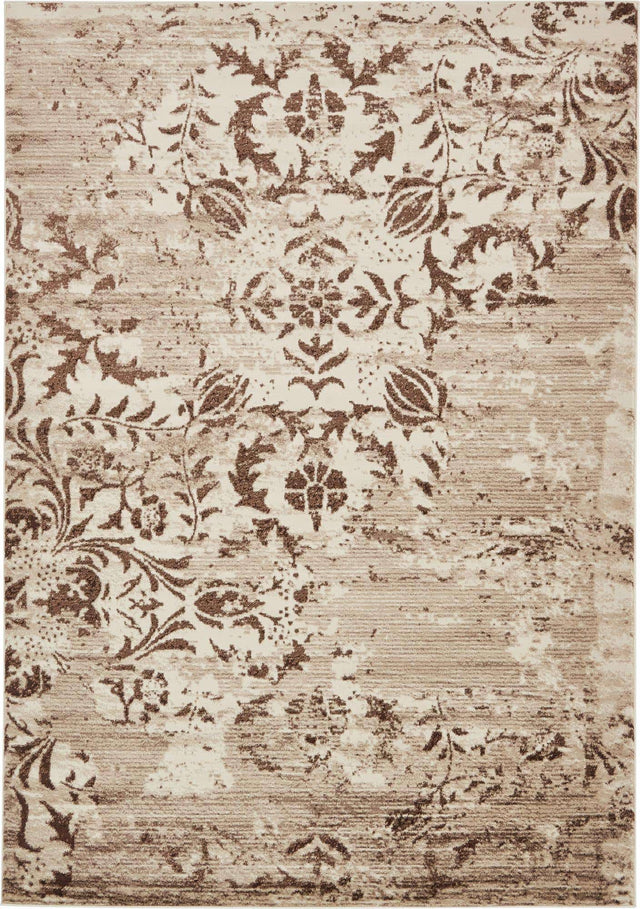 Chocolate Brown 7' 1 x 10' Rushmore Rectangle Rug