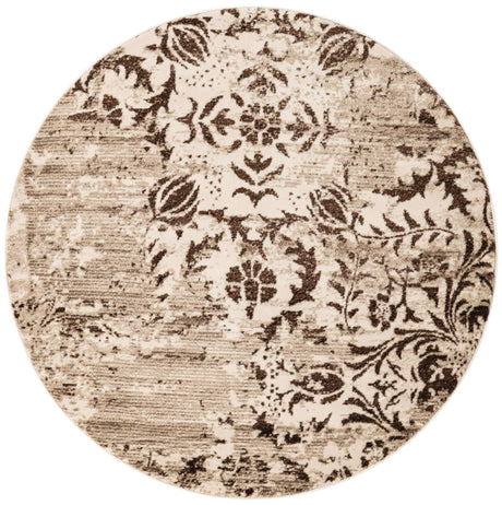 Chocolate Brown 5' x 5' Rushmore Round Area Rug 55% Polypropylene & 45% Polyester Durable Quality Carpet for Indoor Home Decorating for Sale at Rug Engine