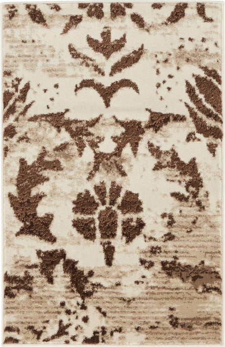 Chocolate Brown 2' x 3' 1 Rushmore Rectangle Area Rug 55% Polypropylene & 45% Polyester Durable Quality Carpet for Indoor Home Decorating for Sale at Rug Engine