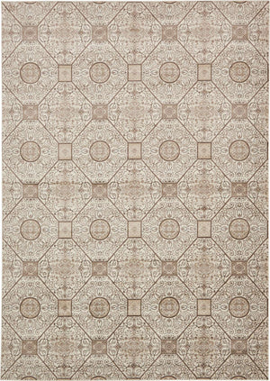 Cream 8' x 11' 8 Rushmore Rectangle Area Rug 55% Polypropylene & 45% Polyester Durable Quality Carpet for Indoor Home Decorating for Sale at Rug Engine