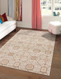 Cream 5' x 8' Rushmore Rectangle Area Rug 55% Polypropylene & 45% Polyester Durable Quality Carpet for Indoor Home Decorating for Sale at Rug Engine