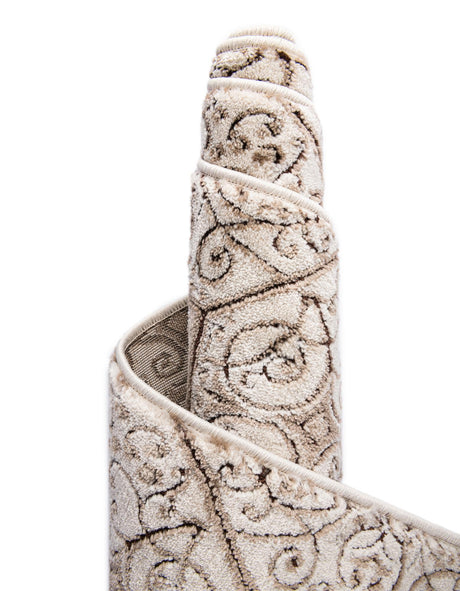 Cream 10' x 13' 1 Rushmore Rectangle Area Rug 55% Polypropylene & 45% Polyester Durable Quality Carpet for Indoor Home Decorating for Sale at Rug Engine