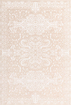Beige 8' x 11' 8 Rushmore Rectangle Area Rug 55% Polypropylene & 45% Polyester Durable Quality Carpet for Indoor Home Decorating for Sale at Rug Engine