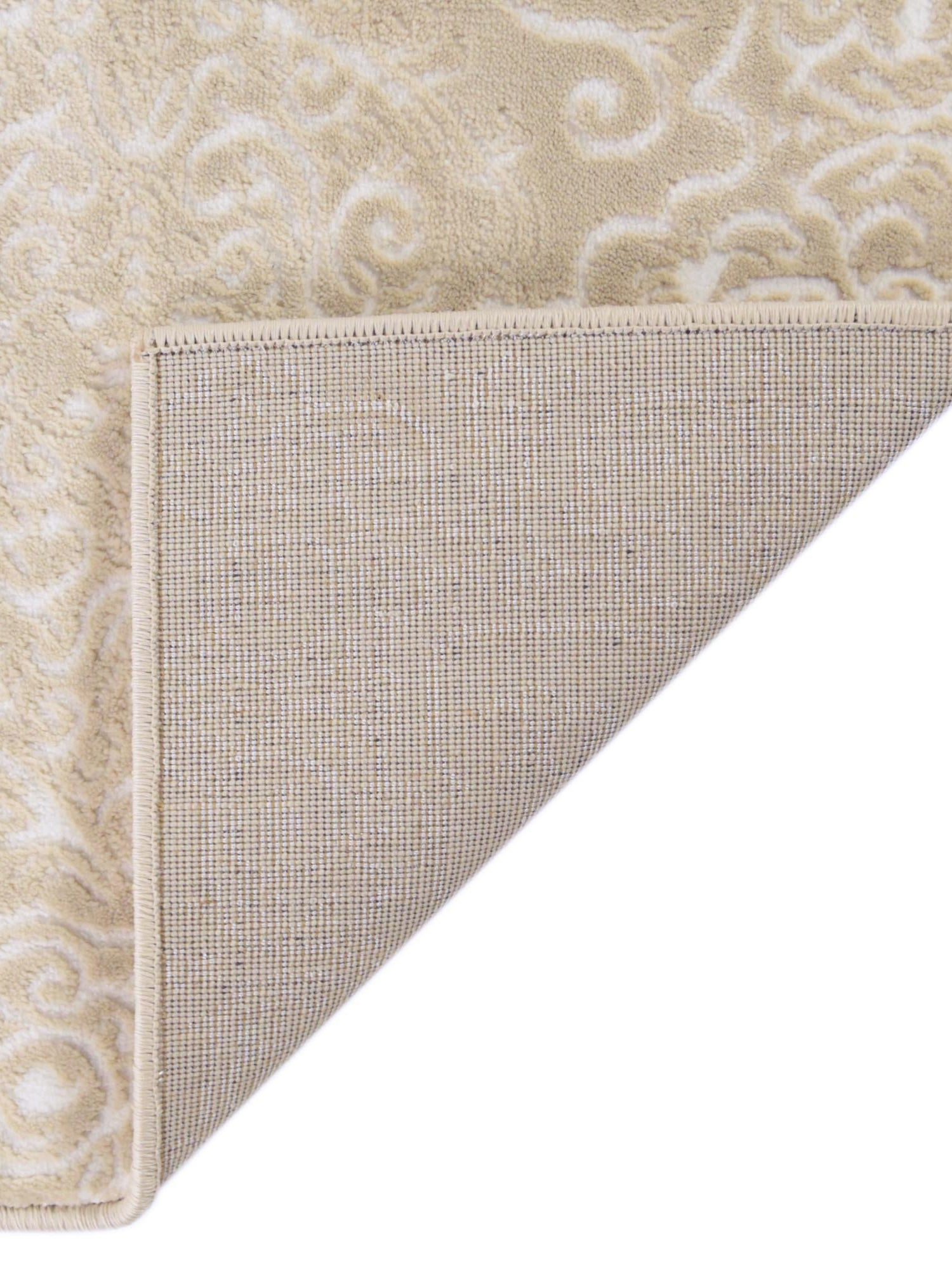 Beige 6' x 6' Rushmore Square Area Rug 55% Polypropylene & 45% Polyester Durable Quality Carpet for Indoor Home Decorating for Sale at Rug Engine