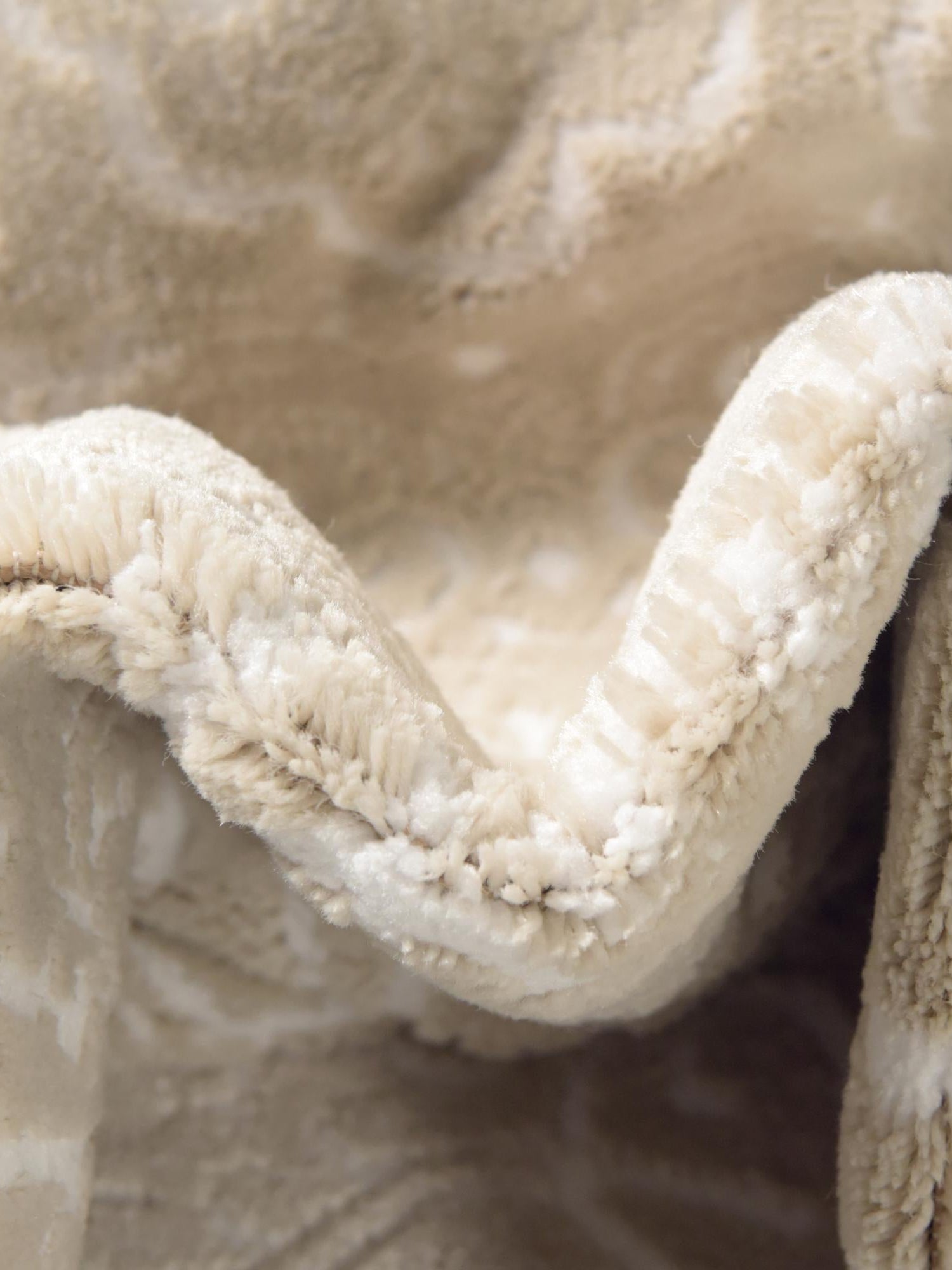 Beige 7' 1 x 10' Rushmore Rectangle Area Rug 55% Polypropylene & 45% Polyester Durable Quality Carpet for Indoor Home Decorating for Sale at Rug Engine