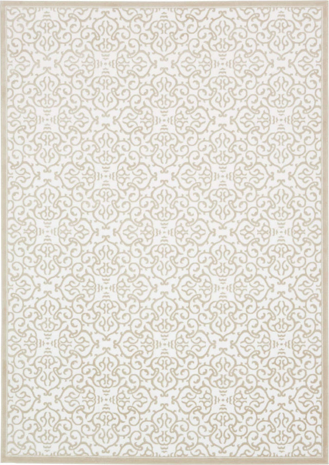 Snow White 8' x 11' 8 Rushmore Rectangle Area Rug 55% Polypropylene & 45% Polyester Durable Quality Carpet for Indoor Home Decorating for Sale at Rug Engine