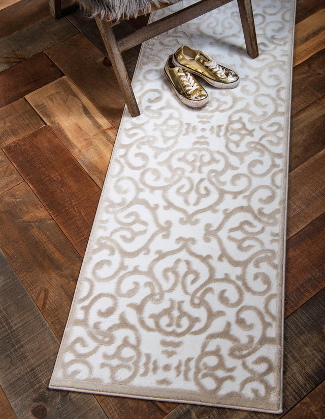 Snow White 2' x 5' 1 Rushmore Runner Area Rug 55% Polypropylene & 45% Polyester Durable Quality Carpet for Indoor Home Decorating for Sale at Rug Engine