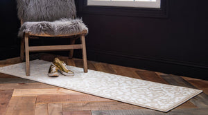 Snow White 2' x 5' 1 Rushmore Runner Area Rug 55% Polypropylene & 45% Polyester Durable Quality Carpet for Indoor Home Decorating for Sale at Rug Engine