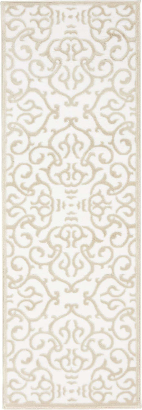 Snow White 2' x 6' 1 Rushmore Runner Area Rug 55% Polypropylene & 45% Polyester Durable Quality Carpet for Indoor Home Decorating for Sale at Rug Engine