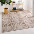 Dark Beige 8' x 8' Rushmore Square Rug