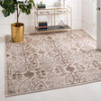 Dark Beige 10' 8 x 10' 8 Rushmore Square Area Rug 55% Polypropylene & 45% Polyester Durable Quality Carpet for Indoor Home Decorating for Sale at Rug Engine