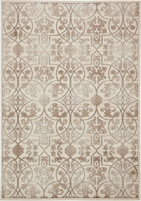 Dark Beige 7' 1 x 10' Rushmore Rectangle Area Rug 55% Polypropylene & 45% Polyester Durable Quality Carpet for Indoor Home Decorating for Sale at Rug Engine