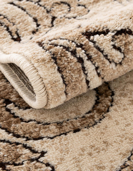 Dark Beige 2' x 3' 1 Rushmore Rectangle Area Rug 55% Polypropylene & 45% Polyester Durable Quality Carpet for Indoor Home Decorating for Sale at Rug Engine