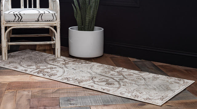 Dark Beige 2' 6 x 13' 1 Rushmore Runner Area Rug 55% Polypropylene & 45% Polyester Durable Quality Carpet for Indoor Home Decorating for Sale at Rug Engine