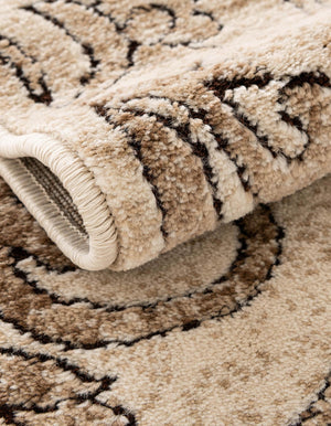 Dark Beige 2' 6 x 13' 1 Rushmore Runner Area Rug 55% Polypropylene & 45% Polyester Durable Quality Carpet for Indoor Home Decorating for Sale at Rug Engine