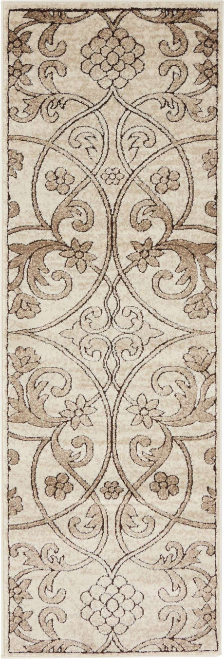 Dark Beige 2' x 6' 1 Rushmore Runner Area Rug 55% Polypropylene & 45% Polyester Durable Quality Carpet for Indoor Home Decorating for Sale at Rug Engine