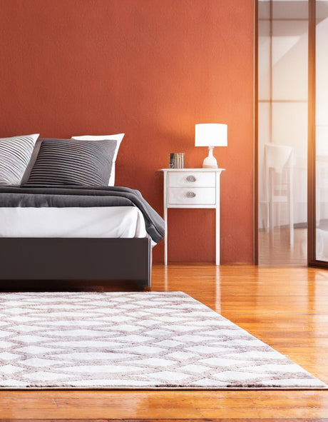 Brown 5' x 8' Rushmore Rectangle Area Rug 55% Polypropylene & 45% Polyester Durable Quality Carpet for Indoor Home Decorating for Sale at Rug Engine