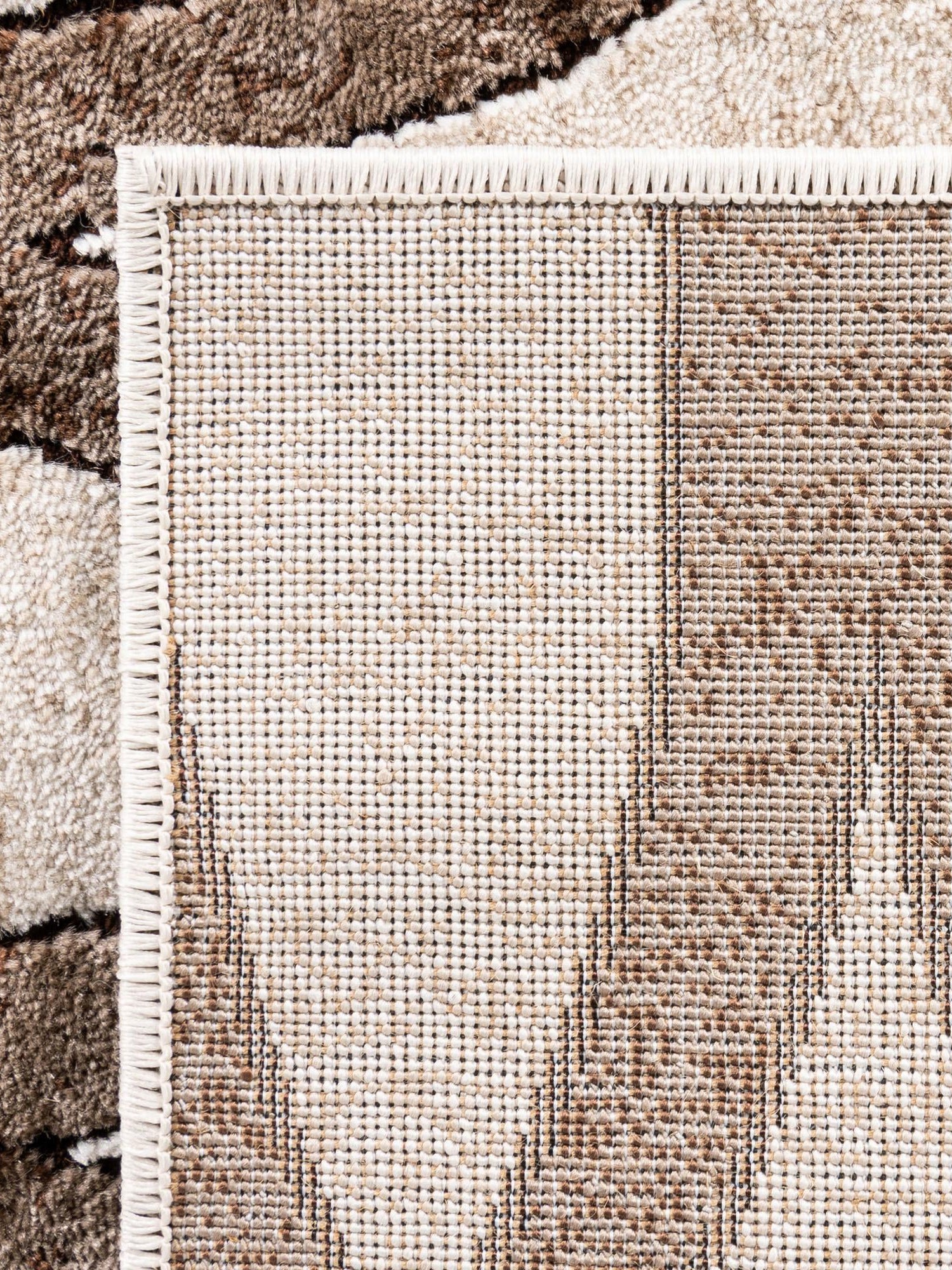 Brown 4' 1 x 6' 1 Rushmore Rectangle Area Rug 55% Polypropylene & 45% Polyester Durable Quality Carpet for Indoor Home Decorating for Sale at Rug Engine